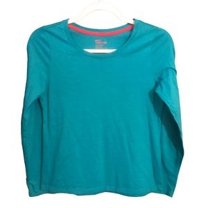 Epic Threads Girls Long Sleeve Teal Top